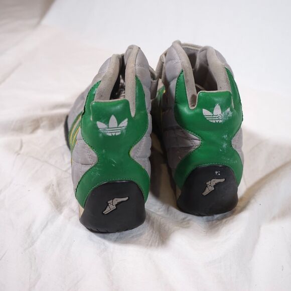 Adidas Goodyear Quilt Racing Shoes Green Men’s Size 8.5 2004 Vintage RARE main image 5